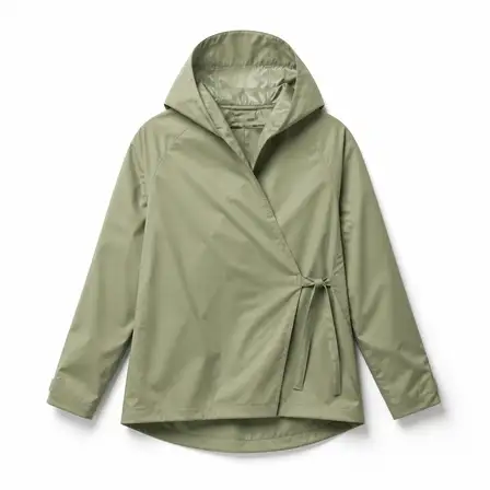 Fictional Raincheck Wrap Jacket in the NoBuyCart Fashion shelf