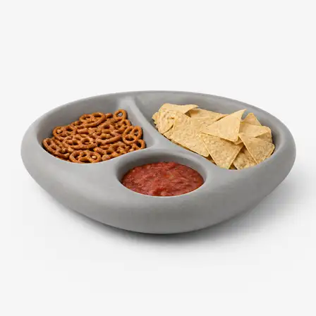 Fictional Pebble Snack Tray in the NoBuyCart Games shelf