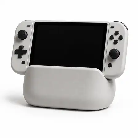 Fictional Softsignal Handheld Stand in the NoBuyCart Games shelf