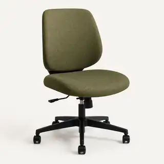 Studio photo of a fictional ergonomic office chair.