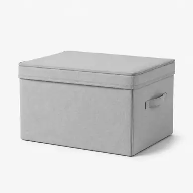 Fictional Quiet Soft Storage Box in the NoBuyCart Home shelf