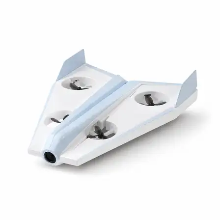 Fictional Paper Plane Drone in the NoBuyCart Tech shelf