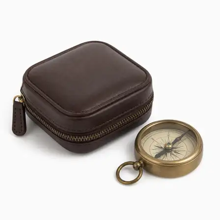 Fictional Tiny Compass Case in the NoBuyCart Travel shelf
