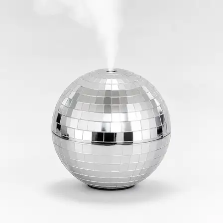 Fictional Mirror Ball Humidifier in the NoBuyCart Weird shelf