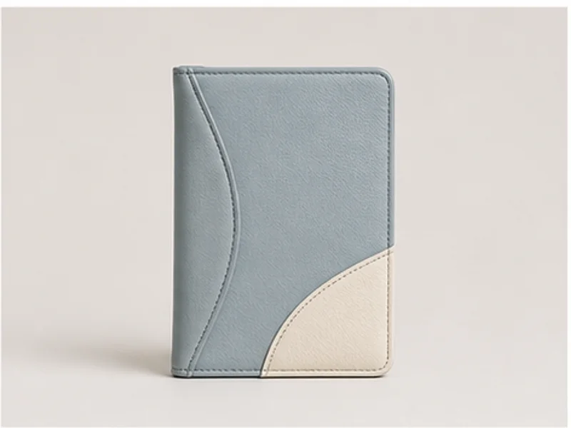 Realistic studio product photo of the pretend product Gate Change Wallet.