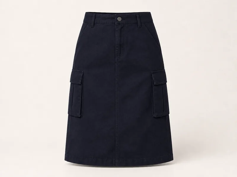 Generated generic product photo of an ink cargo skirt.